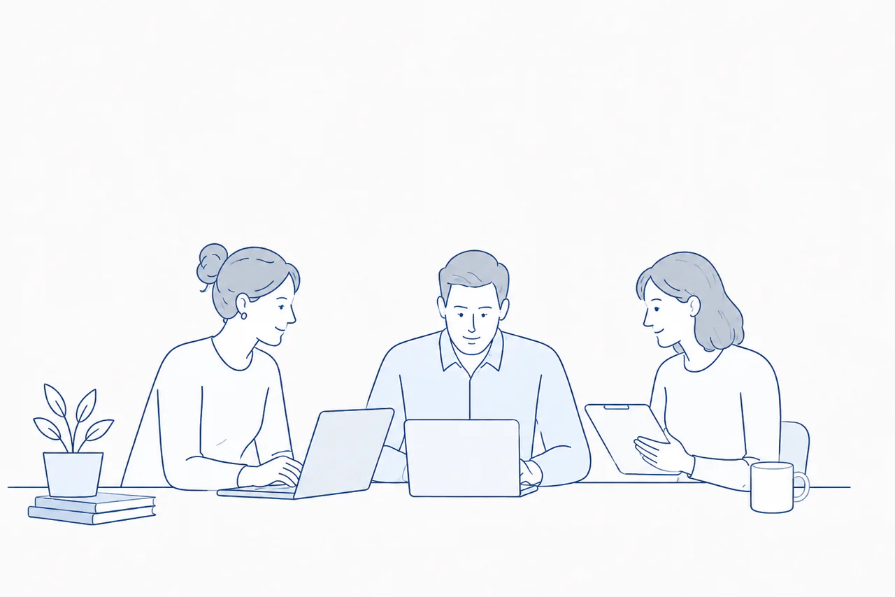 Illustration of trustees, process, and collaboration around SMSF administration